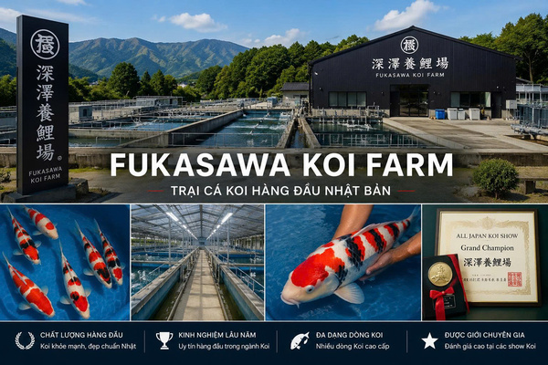 Trang trại cá Fukasawa Koi Farm