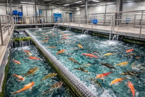 Cơ sở vật chất của Fukasawa Koi Farm được đầu tư bài bản với các thiết bị hiện đại nhất.