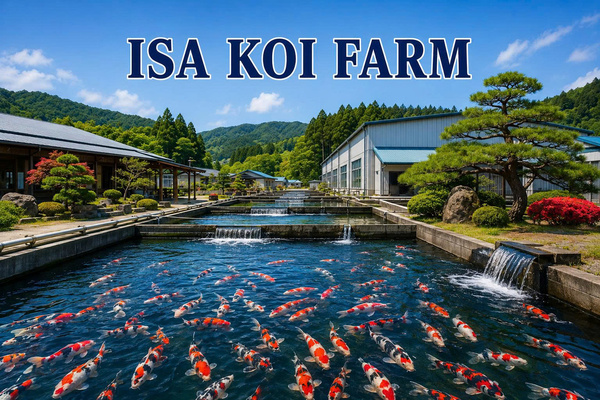 Trang trại cá Isa Koi Farm