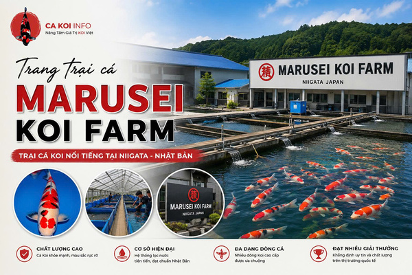 Trang trại cá Marusei Koi Farm
