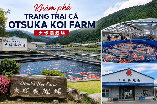 Trang trại cá Otsuka Koi Farm