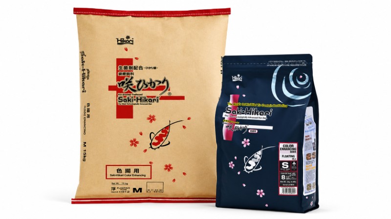 Saki-Hikari Color Enhancing cám hỗ trợ tăng màu cho cá Koi