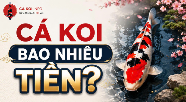 Cá koi bao nhiêu tiền?
