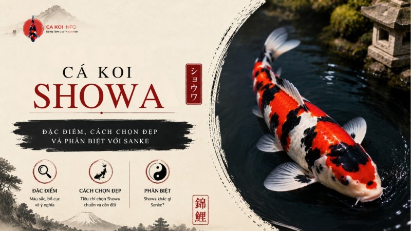 cá koi showa