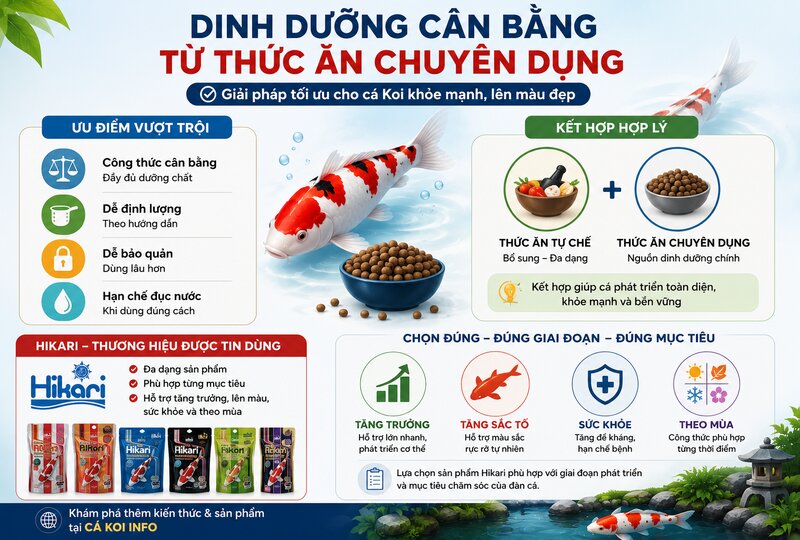 Giải pháp dinh dưỡng cân bằng và tiện lợi từ thức ăn chuyên dụng