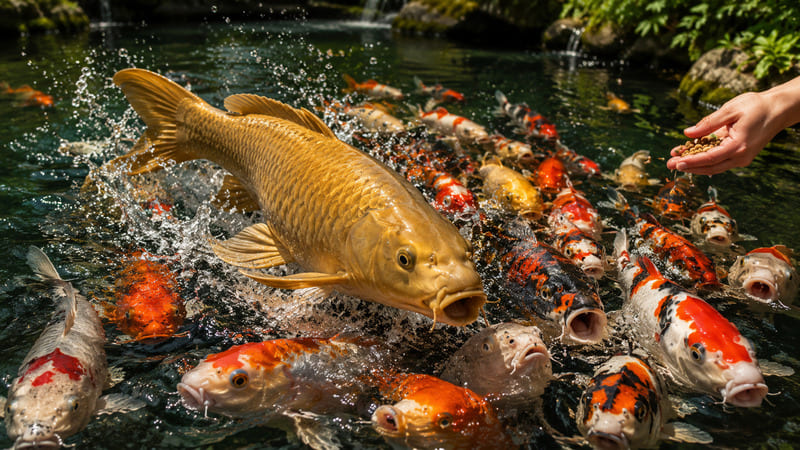 Cá Koi dẫn đàn là gì? Cá Koi dẫn đàn là gì?