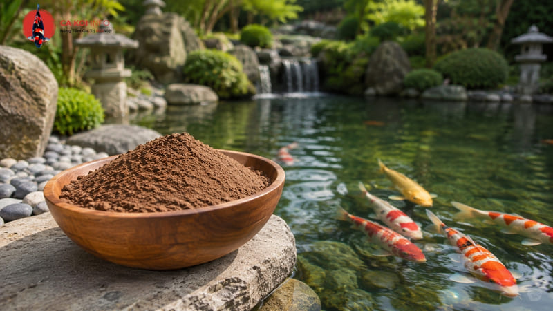 Khoáng đất sét Montmorillonite và Bentonite dùng cho hồ Koi